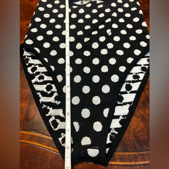 NWT Zara Bodysuit Black and White / Size XS/S - Picture 3 of 5